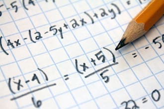 teach you basic math algebra