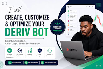 fix, modify, and automate your deriv trading bot