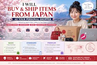 buy and ship items from japan as your personal shopper delivering worldwide safe
