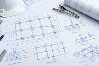 design foundation design and structural drawing