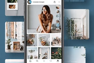 create social media posts and captions