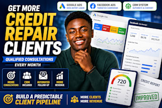 do credit repair, credit repair leads, repair ads fb, ig ads, ads optimization