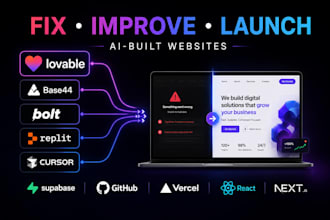 fix lovable website bugs, add features and make your ai website live