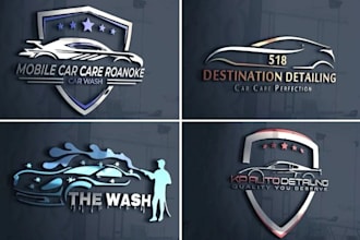 design automotive, automobile, auto industry, motorsport and car racing logo