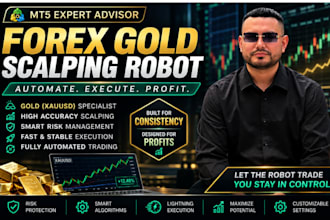 setup mt5 forex gold scalping robot forex bot expert advisor