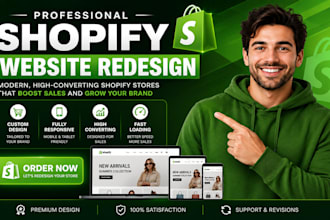 shopify store redesign shopify website design and redesign shopify store design