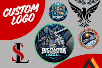 design custom gaming mascot logo