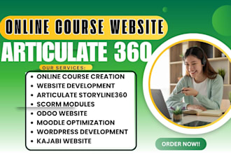 do modern elearning video course creation in articulate 360 scorm courses