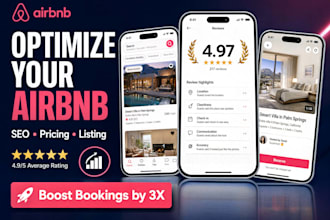 optimize airbnb seo, pricing and listing to boost bookings