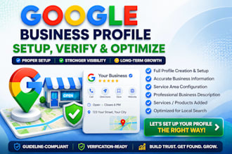 setup, verify, and optimize your google business profile