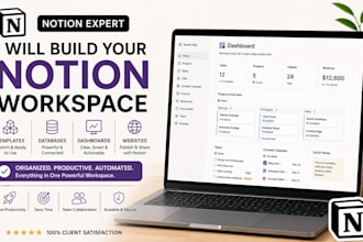 notion expert template notion workspace notion database notion website dashboard
