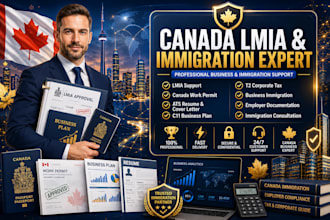 provide canada lmia work permit resume business plan t2 tax and c11 visa support