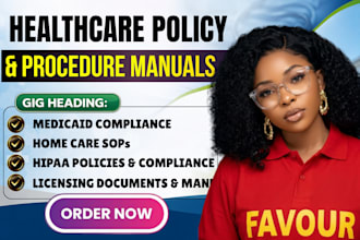 write healthcare policy and procedure manual home care hipaa sops