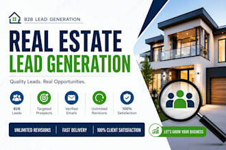 targeted b2b lead generation and real estate lead generation
