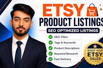 setup optimze etsy shop rank with seo