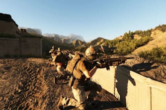 design a complete arma reforger server with custom mods