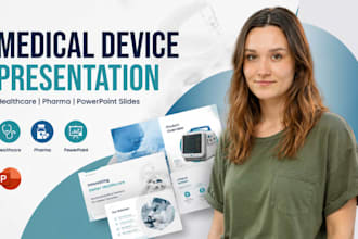medical device presentation, healthcare, pharma powerpoint slides
