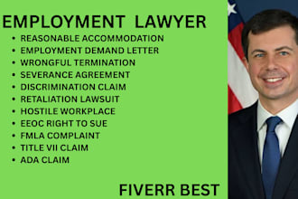 be your ny, ca, texas employment lawyer for eeoc charges,ada and wrongful firing