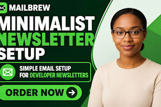 set up buttondown minimalist newsletter simple email developer newsletter setup