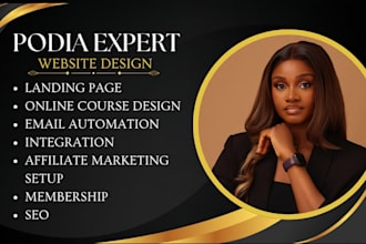make podia, podia website, online course, teachable, course website