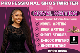 ghostwrite fiction story, ya romance novel, nonfiction book