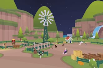 build high quality roblox map, environment terrain map design for your game