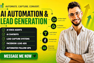build gohighlevel ai lead generation,ghl chatbot and ghl voice agent