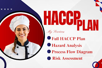 create audit report haccp plan for meat seafood diary canning bakery industry