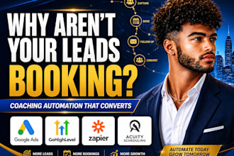 integrate google ads gohighlevel acuity mailchimp openai and zapier for coaches