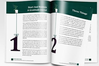 create clean, minimmalit ebooks with pdf freebie and lead magnet design