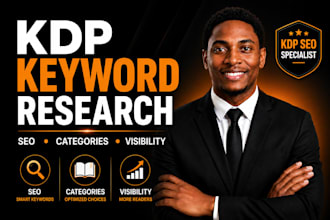 do amazon KDP keyword research SEO and category optimization