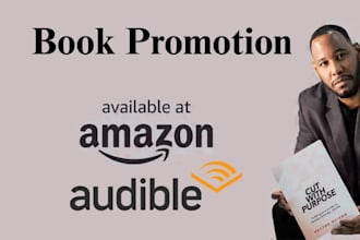 do amazon kindle book promotion and audible acx audiobook marketing