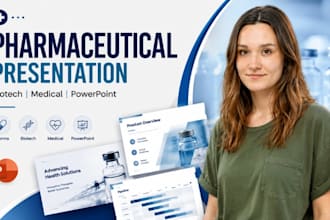 pharmaceutical presentation, biotech, medical powerpoint presentation
