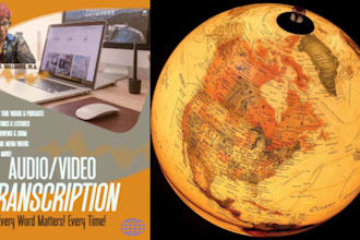 transcribe your audio or video in 24 hours