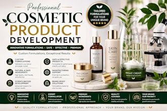 be your custom skincare cosmetic formulation chemist
