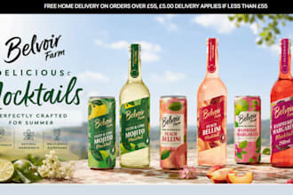 design vibrant beverage website soft drink shopify store juice detox wine store