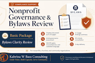 review your nonprofit bylaws and governance