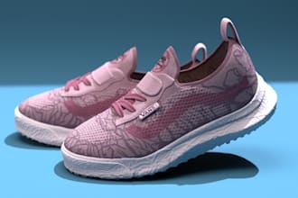design manufacturing ready 3d sneakers, sneakers, footwear, shoes, socks, bra