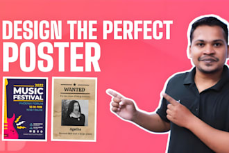 design professional poster flyer and promotional graphics for business and event