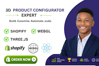 create an interactive 3d product configurator using threejs gsap webgl