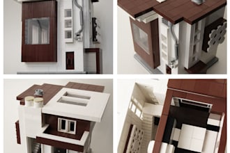 design custom lego moc models with bricklink studio files and PDF instructions