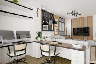 design a modern home office for you