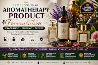 formulate perfume, scents, fragrance oil blend, cologne product,auras and aromas
