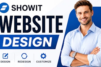 design, redesign and customize your showit website or template