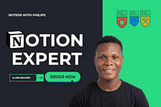 build notion expert, notion workspace, notion template, notion dashboard, notion
