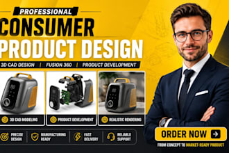 consumer products design, pcb design cad design using sloidworks and fushion 360