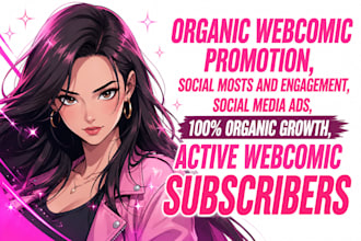 do webtoon promotion, tapas comic promotion or webnovel across platforms