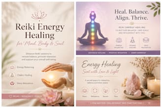provide a personalized distance reiki healing session