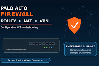 configure and troubleshoot palo alto firewall nat and VPN