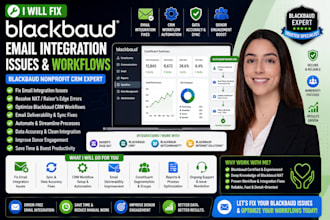 fix blackbaud email integration issues blackbaud nonprofit crm workflows